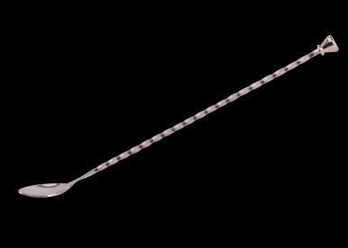 Bar Professional Barlepel met stamper 31 cm Roestvrijstaal