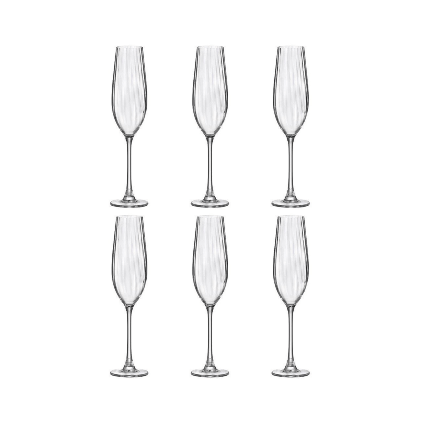 Alar Jonica Champagneglas 26 cl - Doos 6 stuks - 123Glaswerk