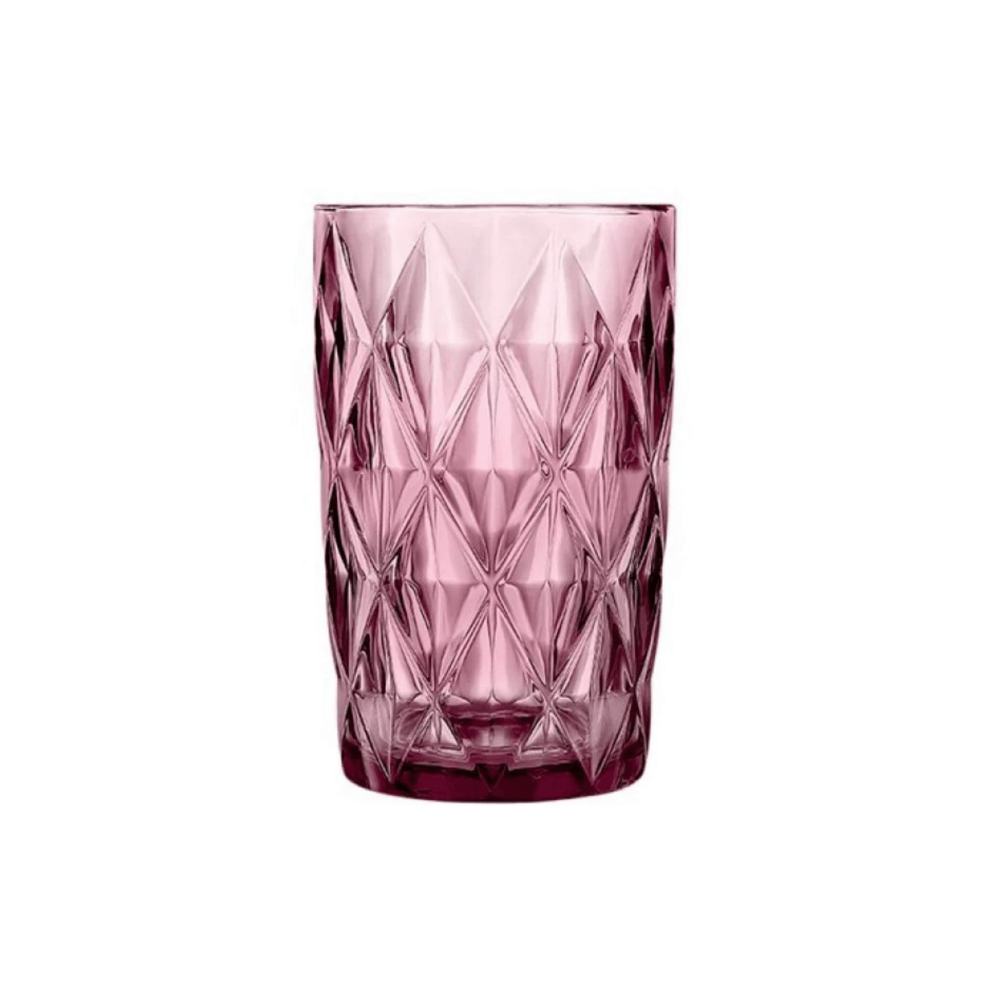 Cok Escorial Longdrinkglas Roze 40 cl - Doos 6 stuks - 123Glaswerk