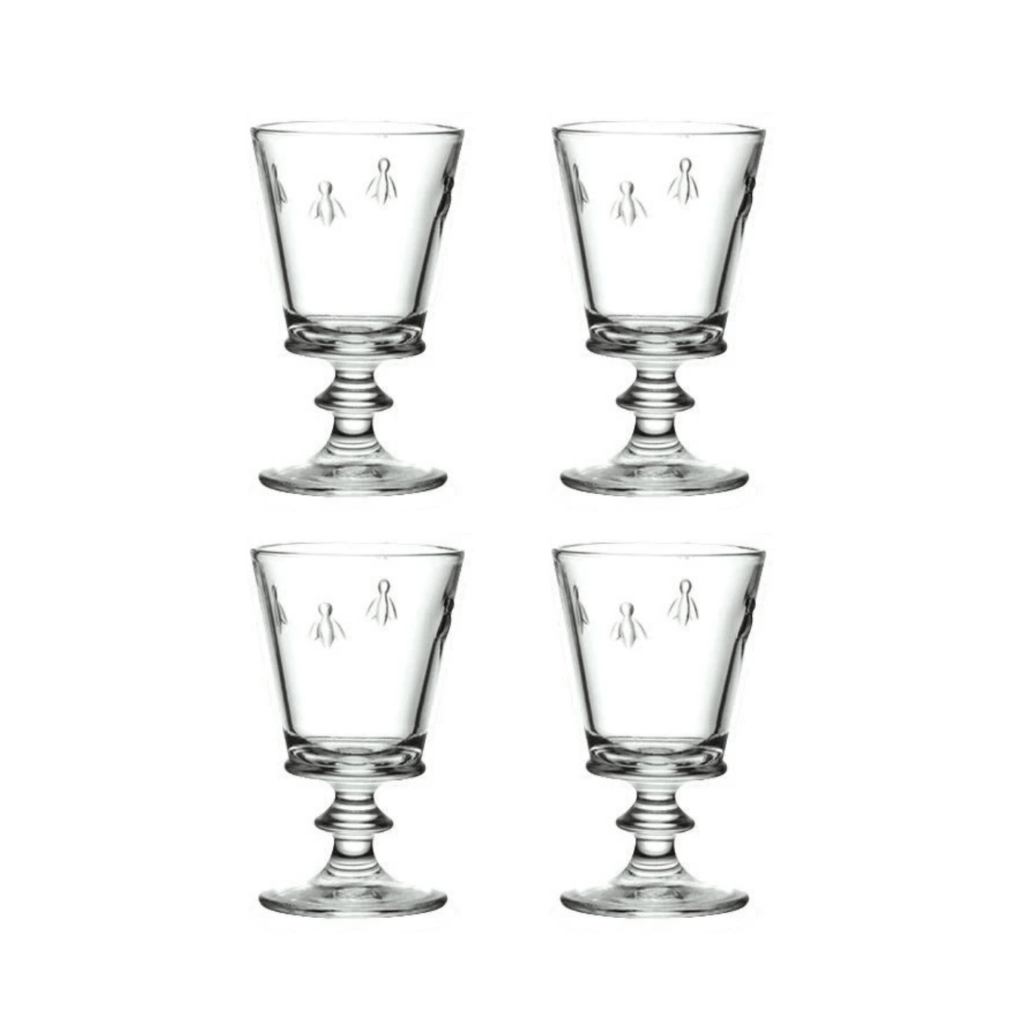 La Rochère Abeille Wijnglas 26 cl - Doos 4 stuks - 123Glaswerk