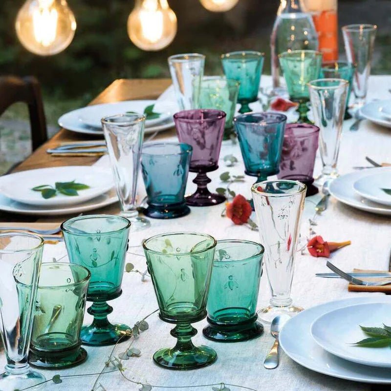 La Rochère Abeille Wijnglas Aubergine 24 cl - Doos 6 stuks - 123Glaswerk