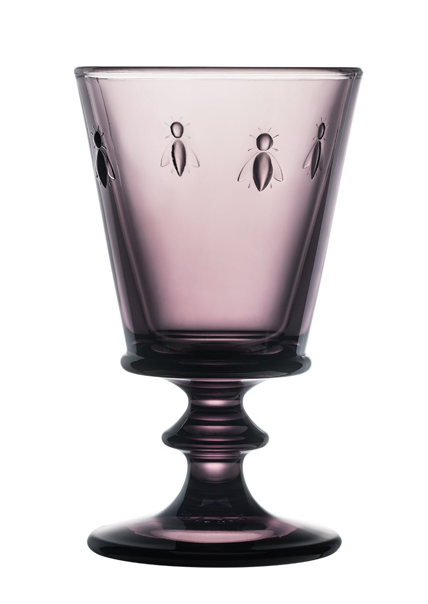 La Rochère Abeille Wijnglas Aubergine 24 cl - Doos 6 stuks - 123Glaswerk