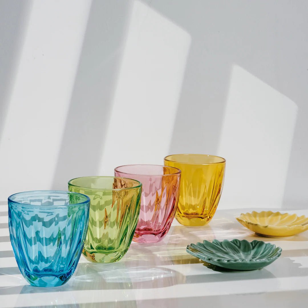 La Rochère Lily Tumblerglas Groen 25 cl - Doos 6 stuks - 123Glaswerk