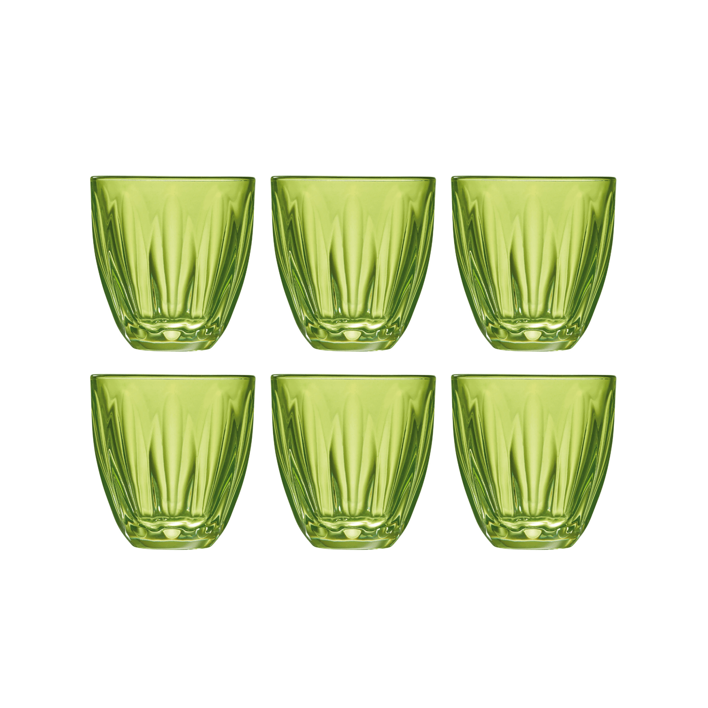 La Rochère Lily Tumblerglas Groen 25 cl - Doos 6 stuks - 123Glaswerk