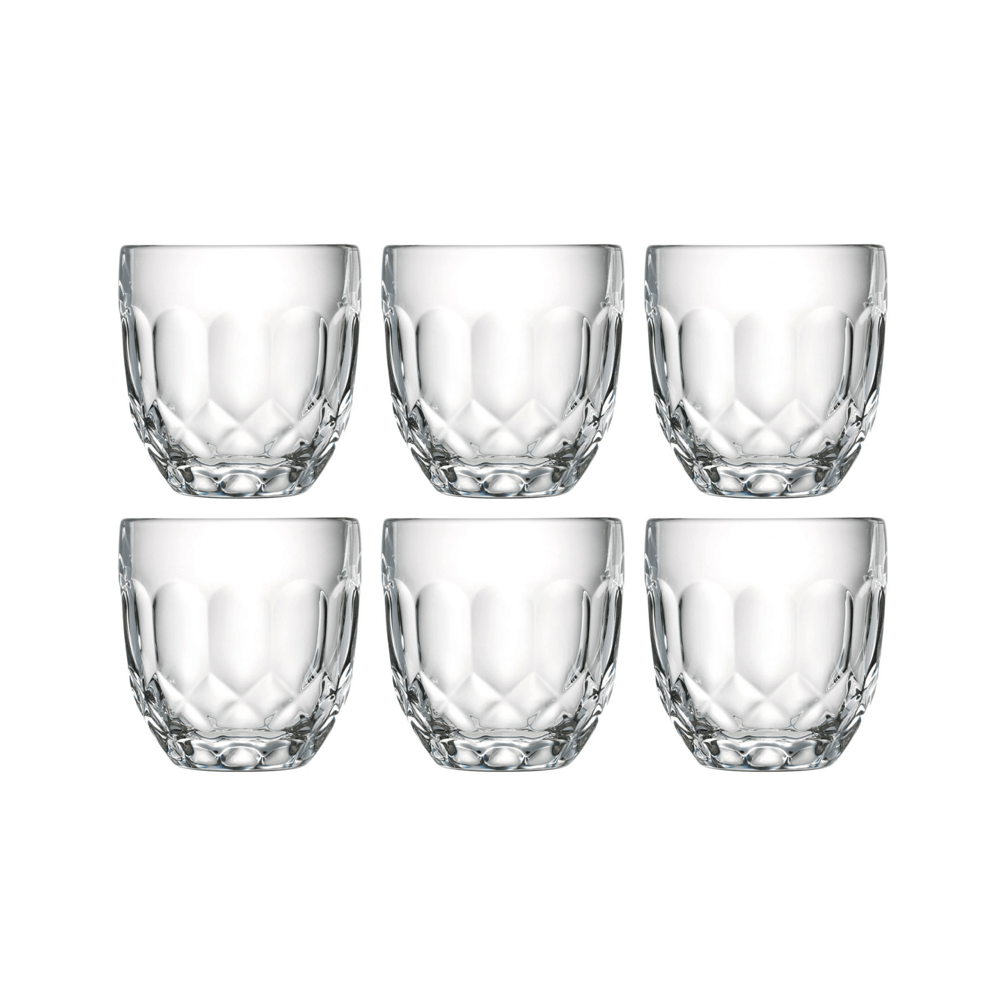 La Rochère Troquet Facettes 23 cl - Doos 6 stuks - 123Glaswerk