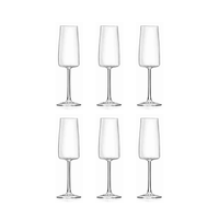 RCR Essential Champagneglas 30 cl - Doos 6 stuks - 123Glaswerk