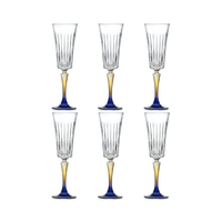 RCR Gipsy Champagneglas 21 cl - Doos 6 stuks - 123Glaswerk