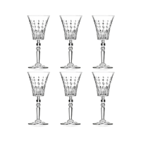 RCR Marilyn Rood Wijnglas 26 cl - Doos 6 stuks - 123Glaswerk