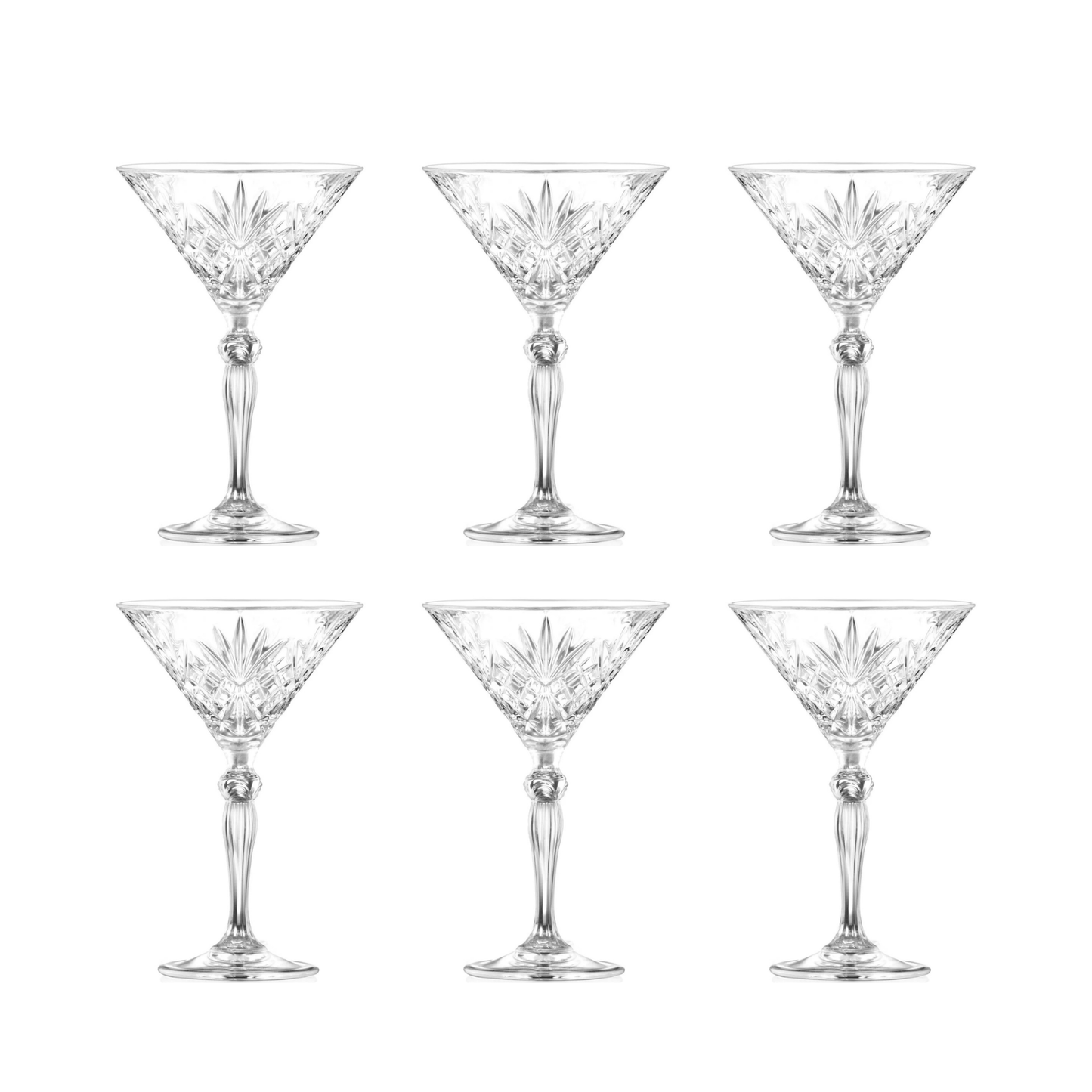 RCR Melodia Martiniglas 21 cl - doos 6 stuks - 123Glaswerk