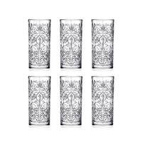 RCR Tattoo Longdrinkglas 37 cl - Doos 6 stuks - 123Glaswerk