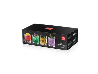 RCR Mixology Tumbler Glas - 4er Set
