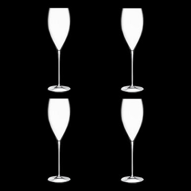 Luigi Bormioli Magnifico Champagneglas 32 cl - Doos 4 stuks