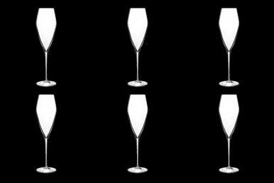 Luigi Bormioli Atelier Champagneglas 27 cl - Doos 6 stuks