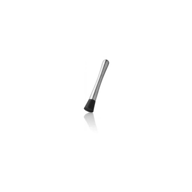 Bar Professional Muddler 26,5 cm Kunststof-rvs Zwart Zilver