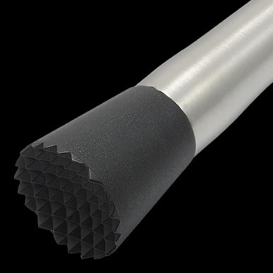 Bar Professional Muddler 26,5 cm Kunststof-rvs Zwart Zilver