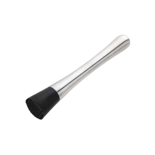 Bar Professional Muddler 26,5 cm Kunststof-rvs Zwart Zilver
