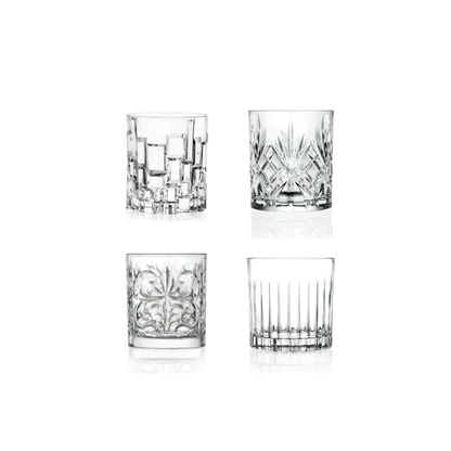RCR Mixology Tumbler Glas - 4er Set