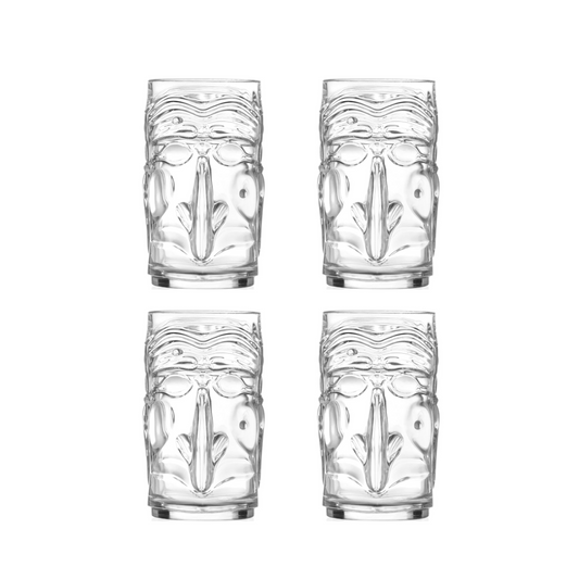 RCR Tiki Cocktailglas Pulcinella 45 cl - Karton mit 4 Stück