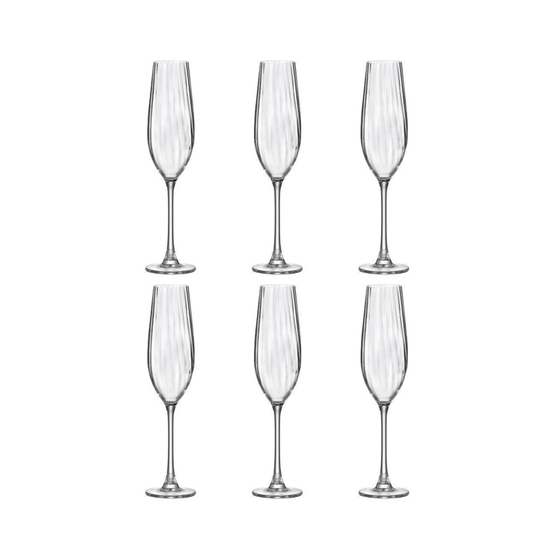 Alar Jonica Champagneglas 26 cl - Doos 6 stuks - 123Glaswerk