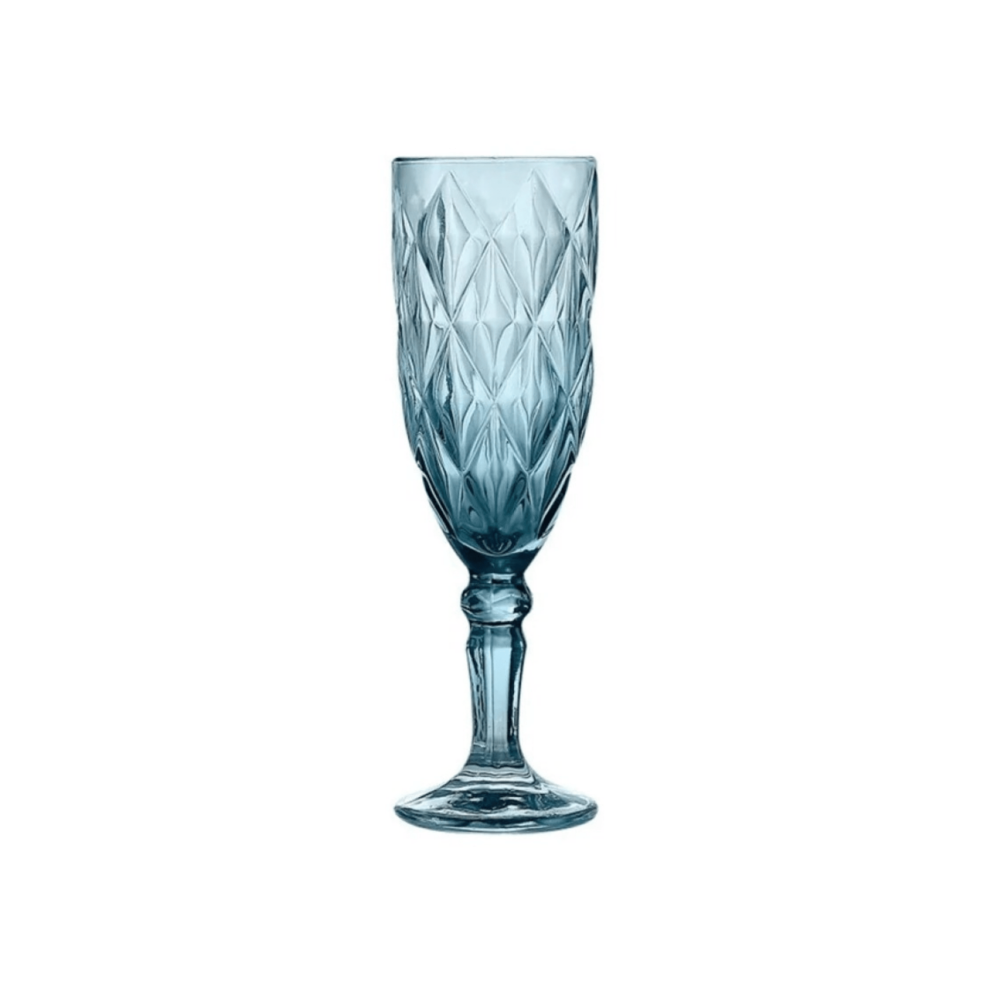 Cok Escorial Champagneflute Blauw 16,5 cl - Doos 6 stuks - 123Glaswerk