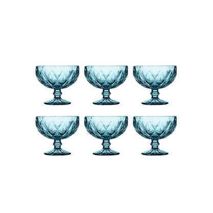 Cok Escorial IJscoupe Blauw 30 cl - Doos 6 stuks - 123Glaswerk