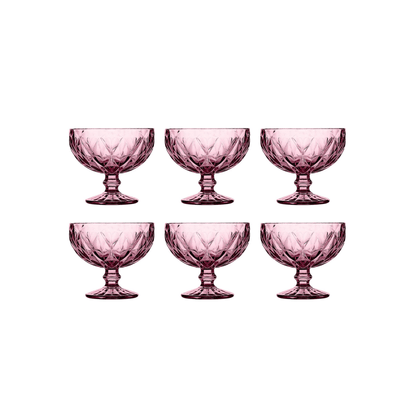 Cok Escorial IJscoupe Roze 30 cl - Doos 6 stuks - 123Glaswerk