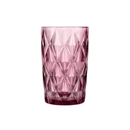 Cok Escorial Longdrinkglas Roze 40 cl - Doos 6 stuks - 123Glaswerk