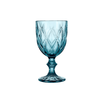 Cok Escorial Wijnglas Blauw 25 cl - Doos 6 stuks - 123Glaswerk