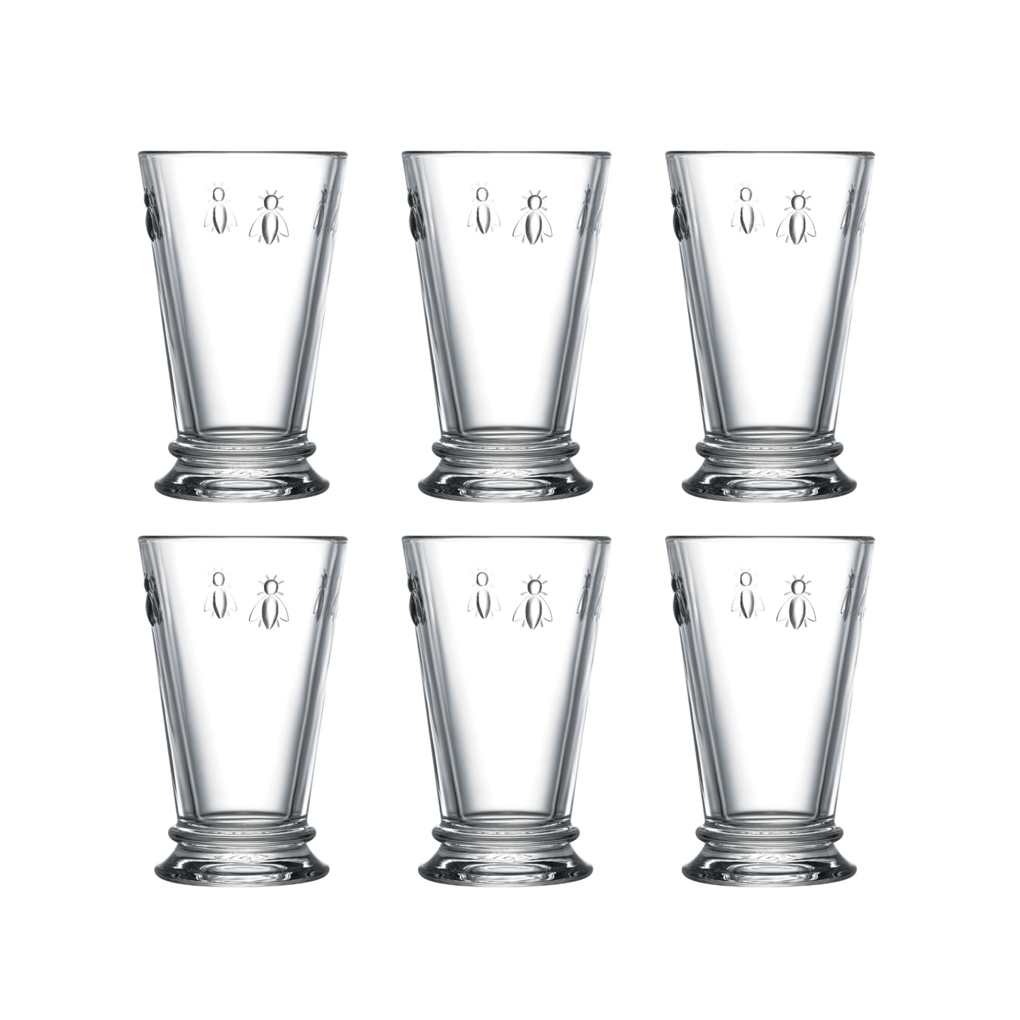 La Rochère Abeille Longdrinkglas 31 cl - Doos 6 stuks - 123Glaswerk