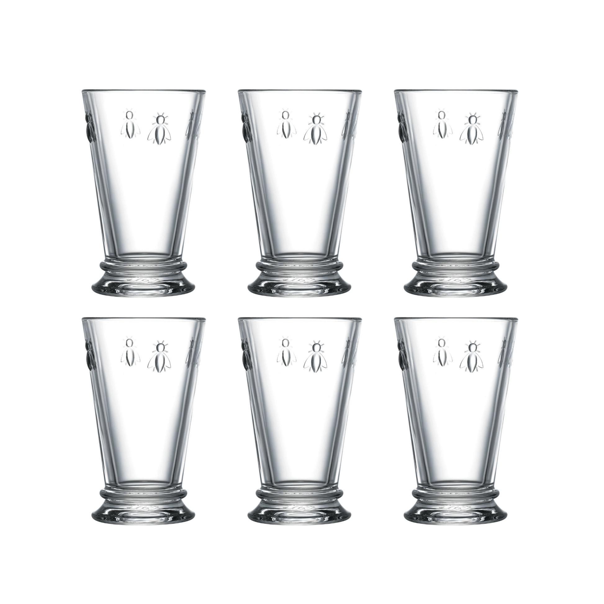 La Rochère Abeille Longdrinkglas 31 cl - Doos 6 stuks - 123Glaswerk