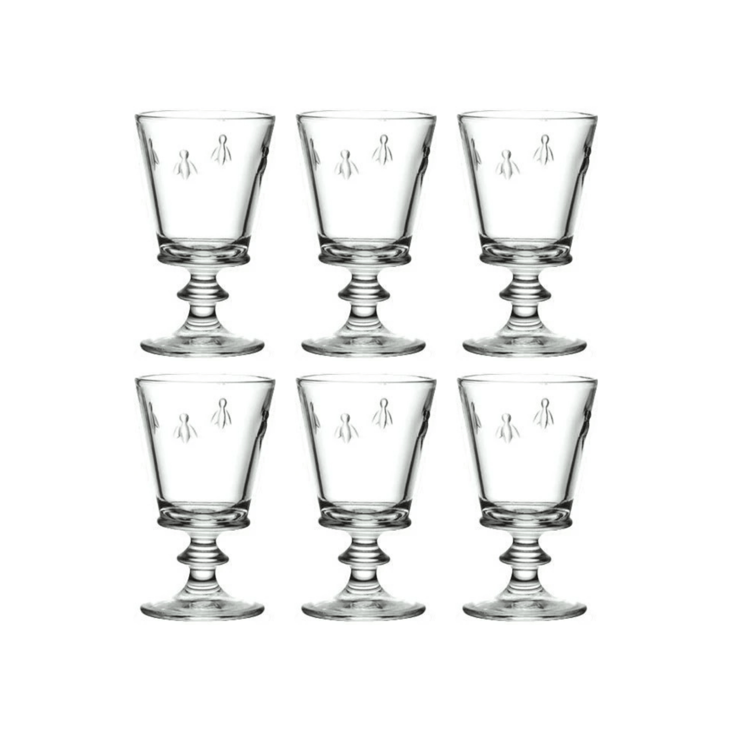 La Rochère Abeille Wijnglas 24 cl - Doos 6 stuks - 123Glaswerk