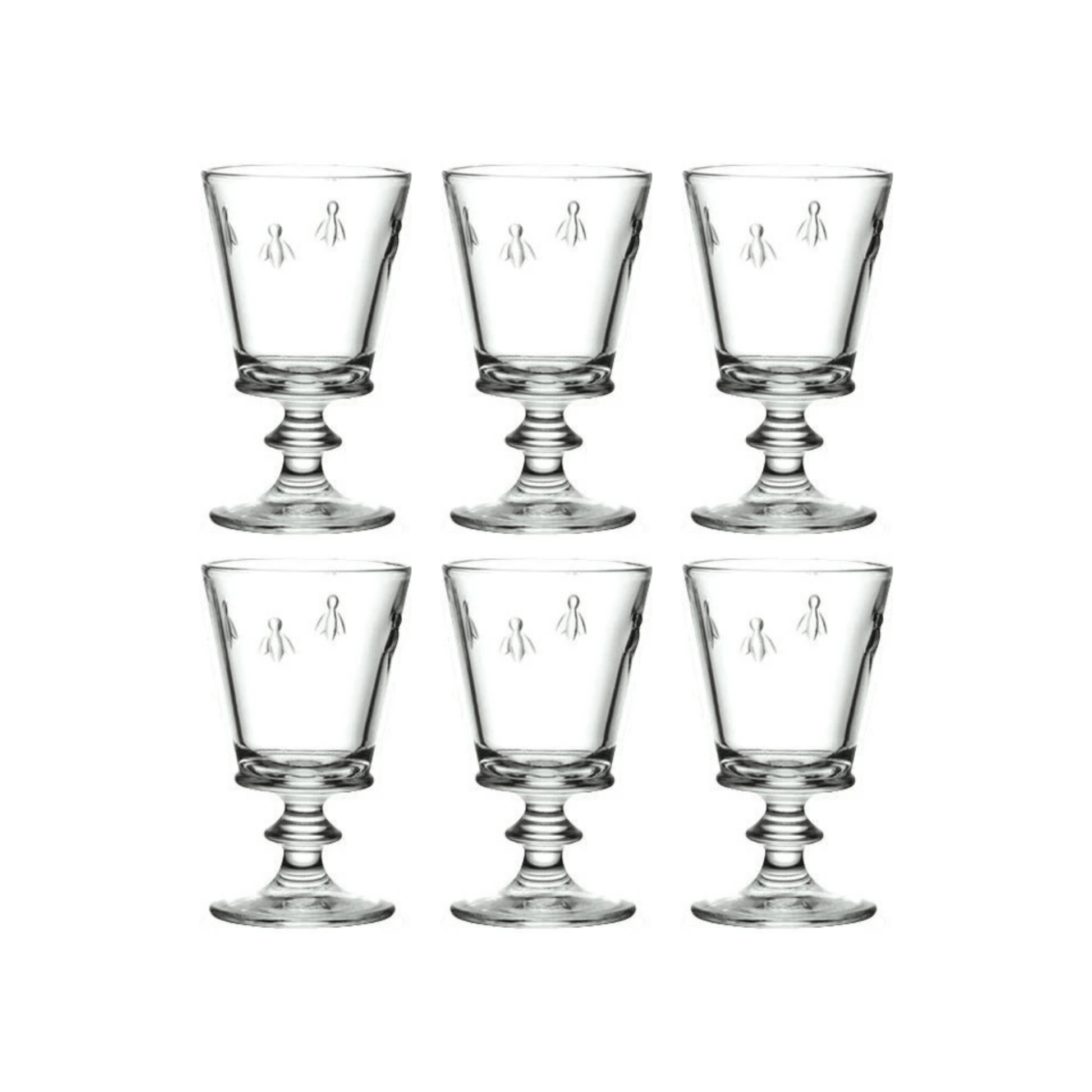 La Rochère Abeille Wijnglas 24 cl - Doos 6 stuks - 123Glaswerk