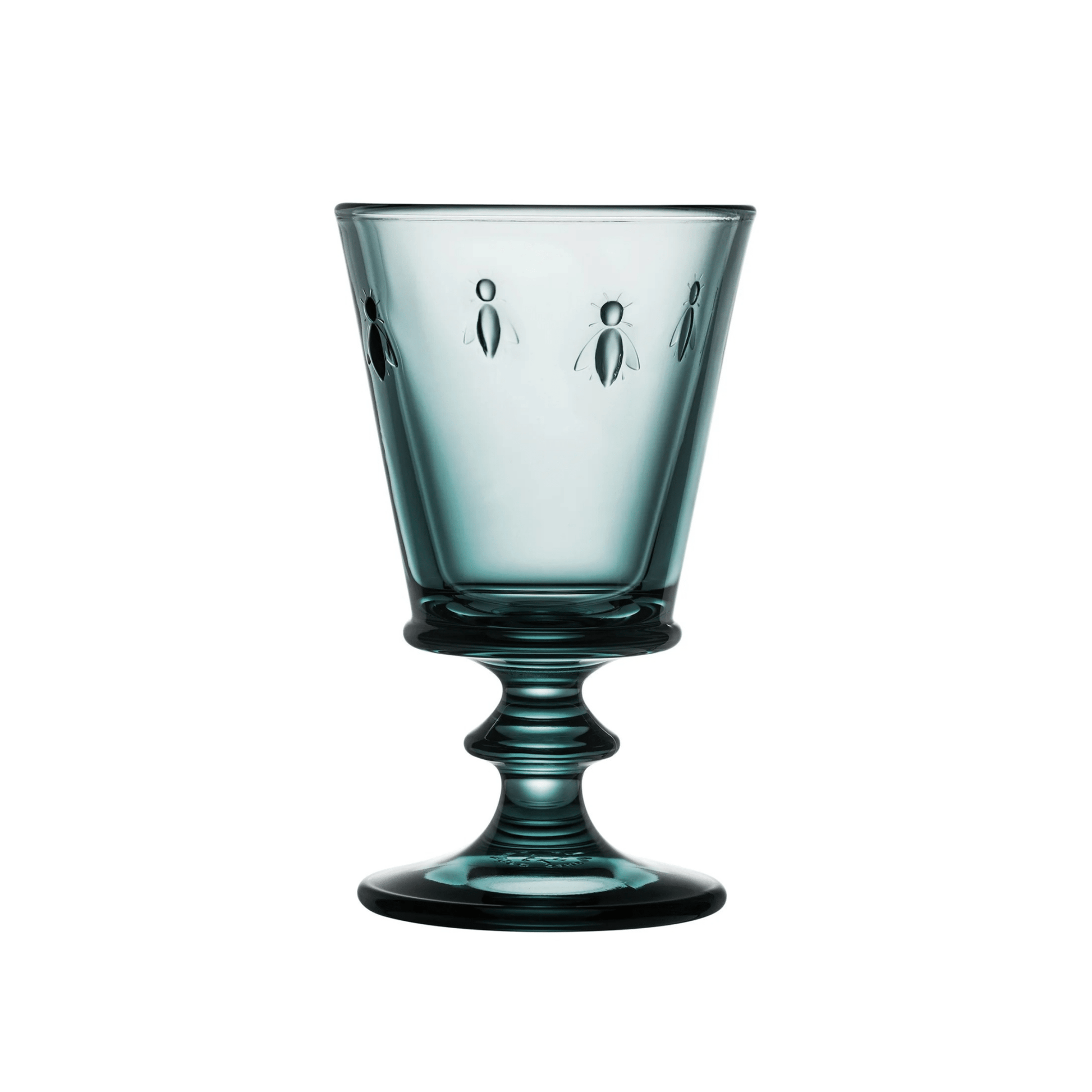 La Rochère Abeille Wijnglas Blauw 24 cl - Doos 6 stuks - 123Glaswerk