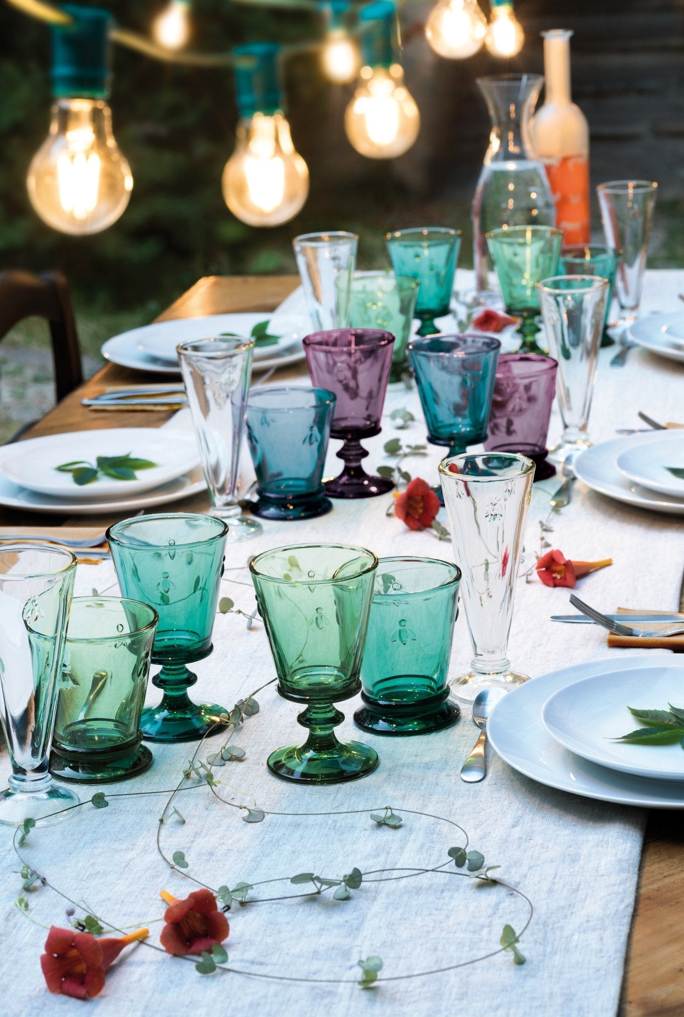La Rochère Abeille Wijnglas Kleur 24 cl - Doos 4 stuks - 123Glaswerk