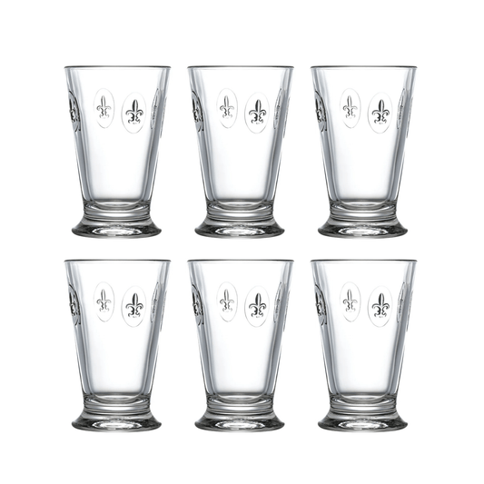 La Rochère Fleur De Lys Longdrinkglas 30 cl - Doos 6 stuks - 123Glaswerk