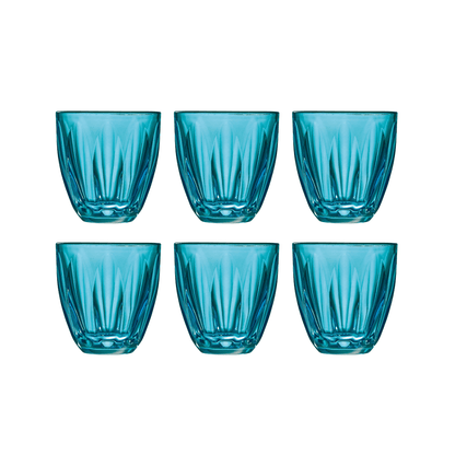 La Rochère Lily Tumblerglas Blauw 25 cl - Doos 6 stuks - 123Glaswerk