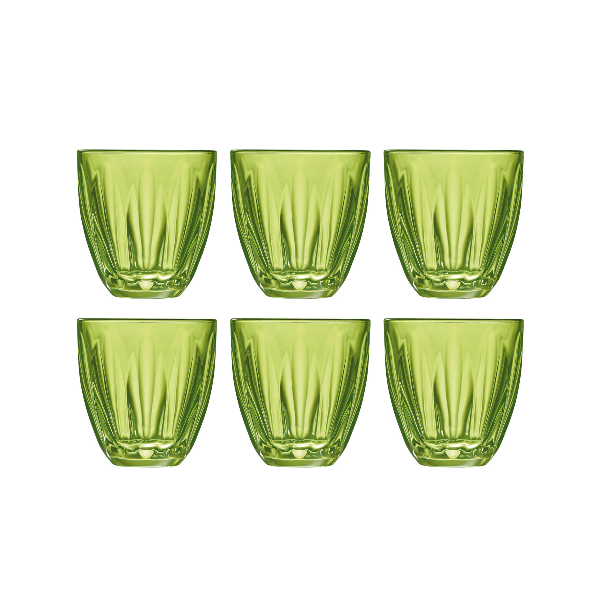 La Rochère Lily Tumblerglas Groen 25 cl - Doos 6 stuks - 123Glaswerk