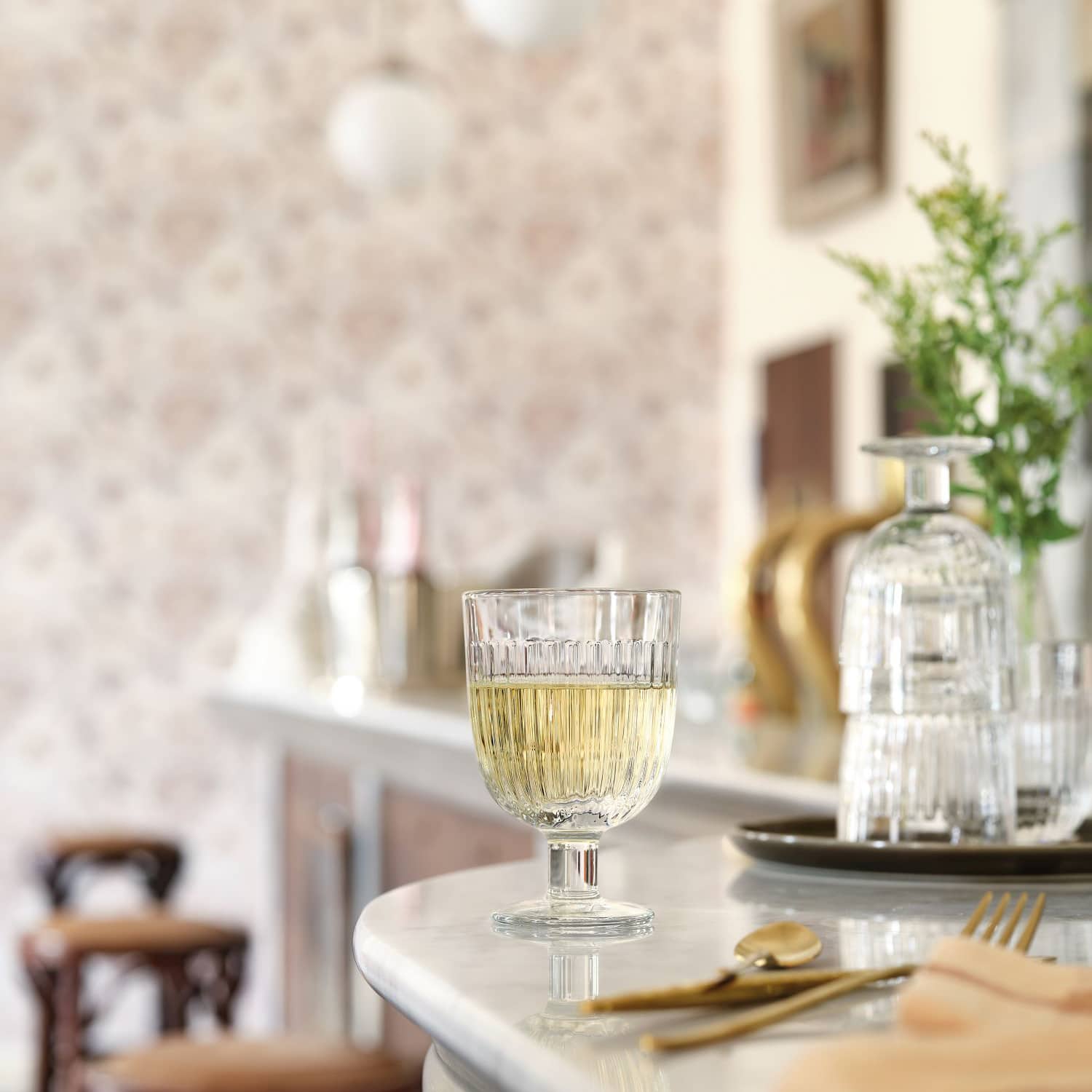 La Rochère Ouessant Glas Op Voet Stapelbaar 22 cl - Doos 6 stuks - 123Glaswerk