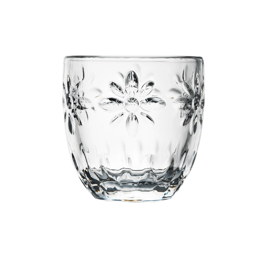 La Rochère Troquet Fleurs Espressoglas 10 cl - Doos 6 Stuks - 123Glaswerk