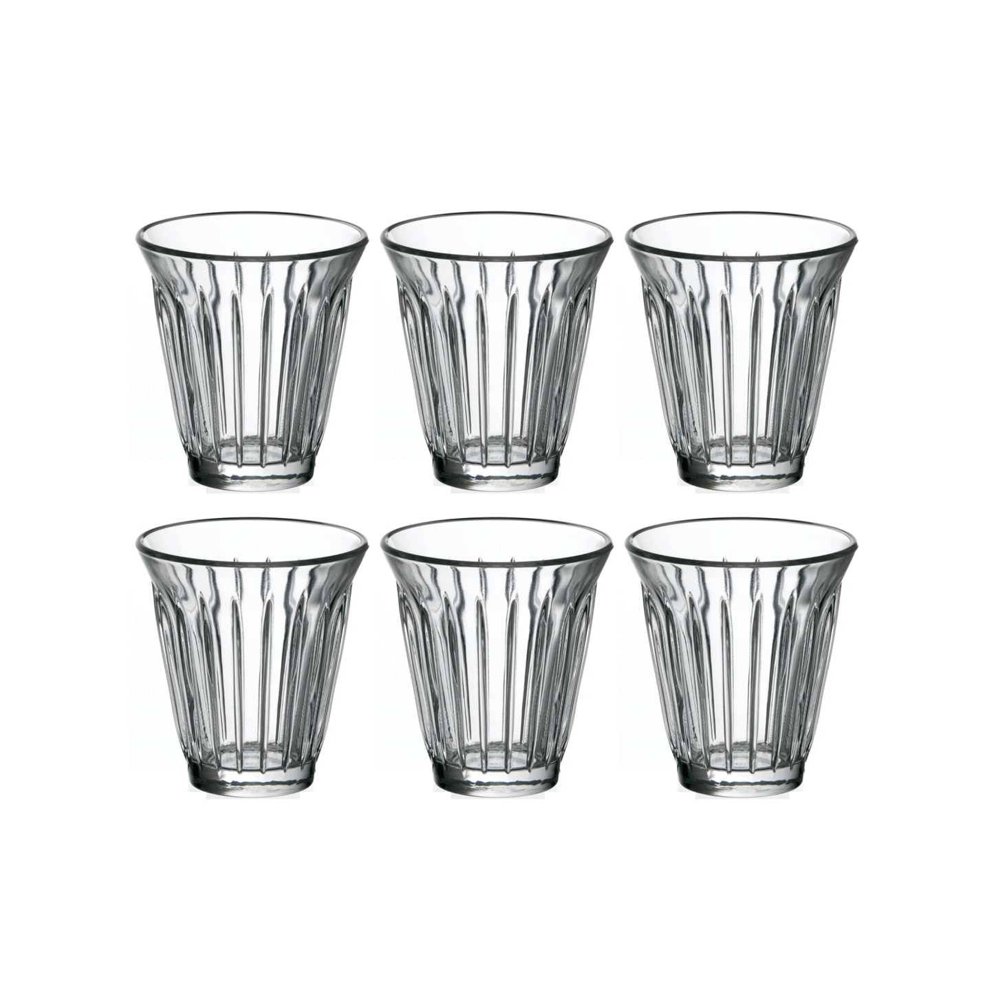 La Rochère Zinc Koffieglas 20 cl - Doos 6 stuks - 123Glaswerk