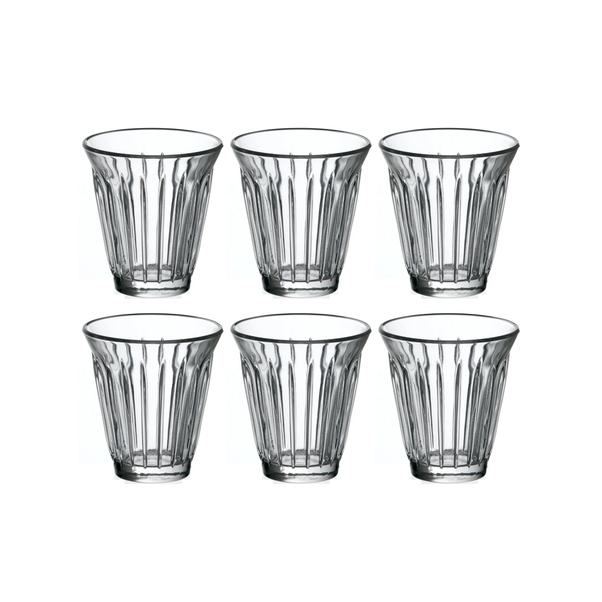 La Rochère Zinc Koffieglas 20 cl - Doos 6 stuks - 123Glaswerk