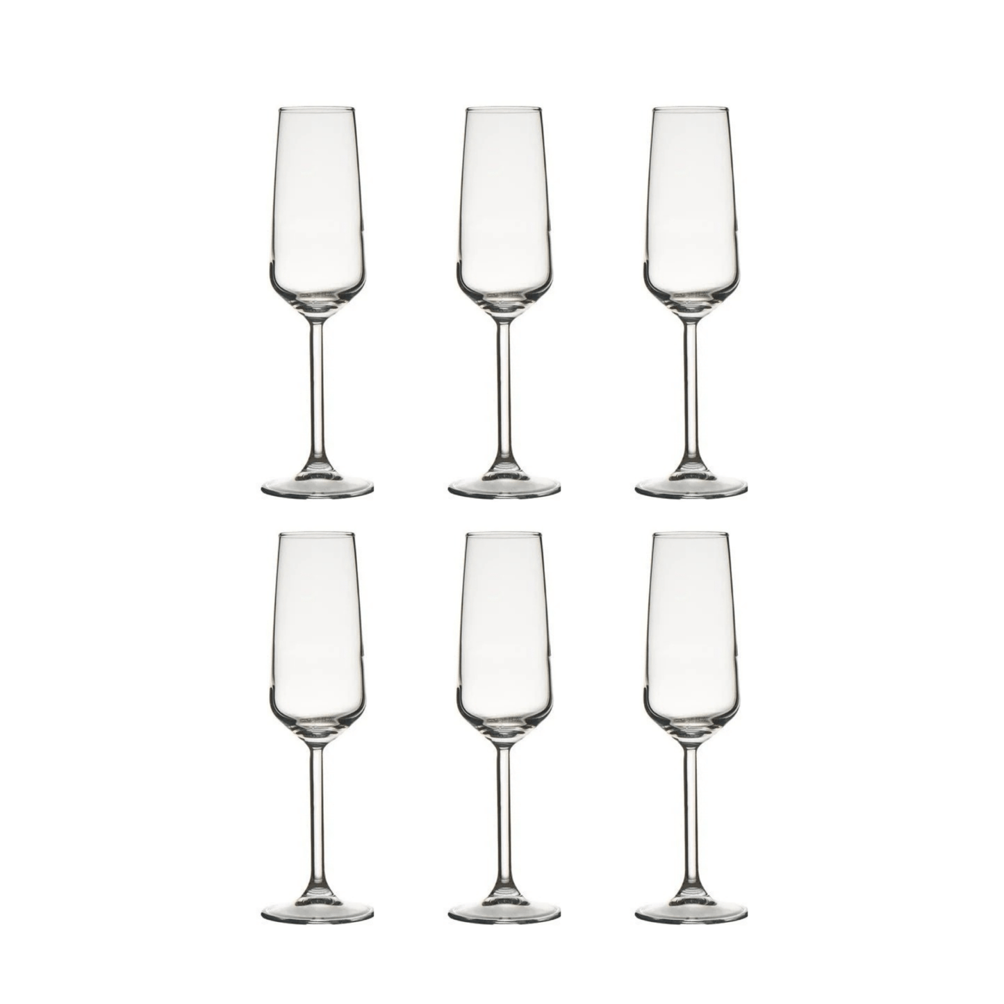 Pasabahce Allegra Champagneflûte 19,5 cl - Doos 6 stuks - 123Glaswerk