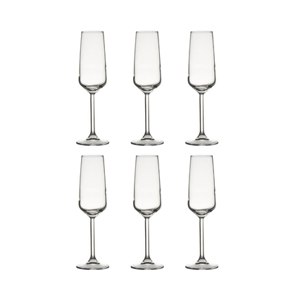 Pasabahce Allegra Champagneflûte 19,5 cl - Doos 6 stuks - 123Glaswerk
