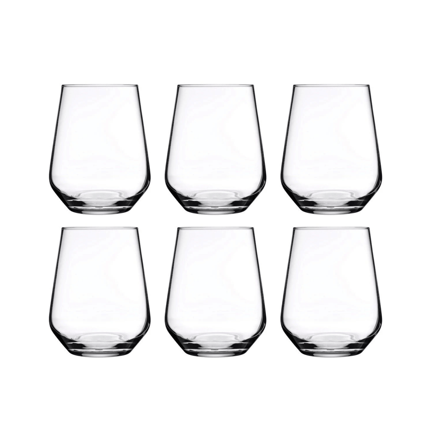 Pasabahce Allegra Waterglas 42,5 cl - Doos 6 stuks - 123Glaswerk