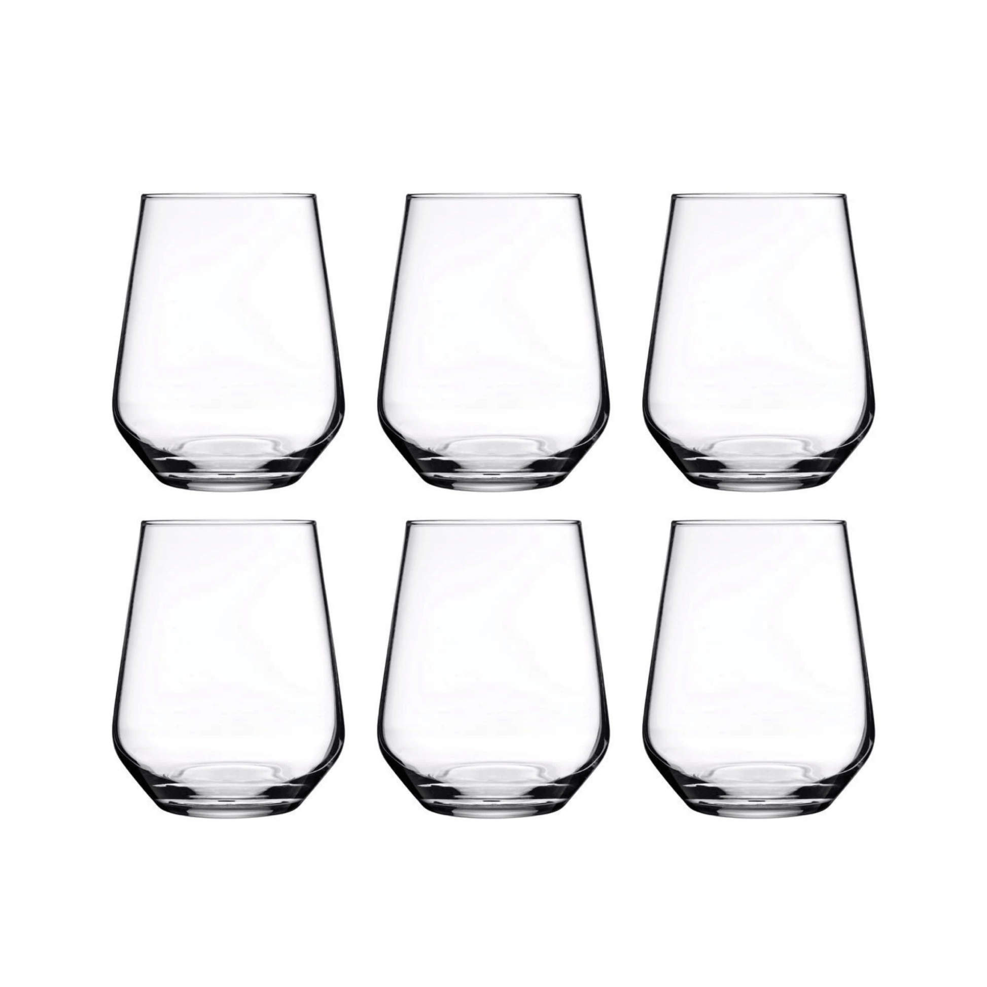 Pasabahce Allegra Waterglas 42,5 cl - Doos 6 stuks - 123Glaswerk
