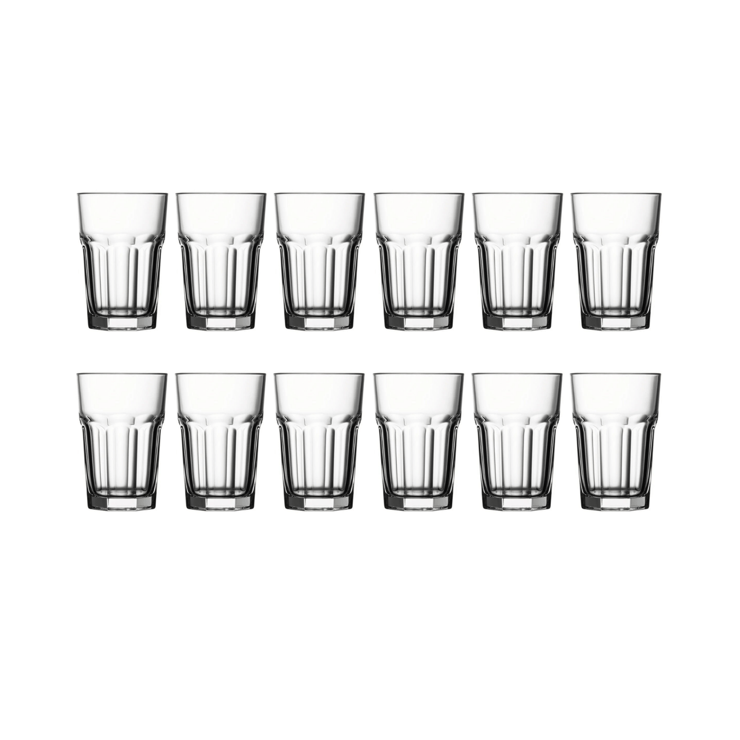 Pasabahce Casablanca Longdrinkglas getemperd 35,5 cl - Doos 12 stuks - 123Glaswerk