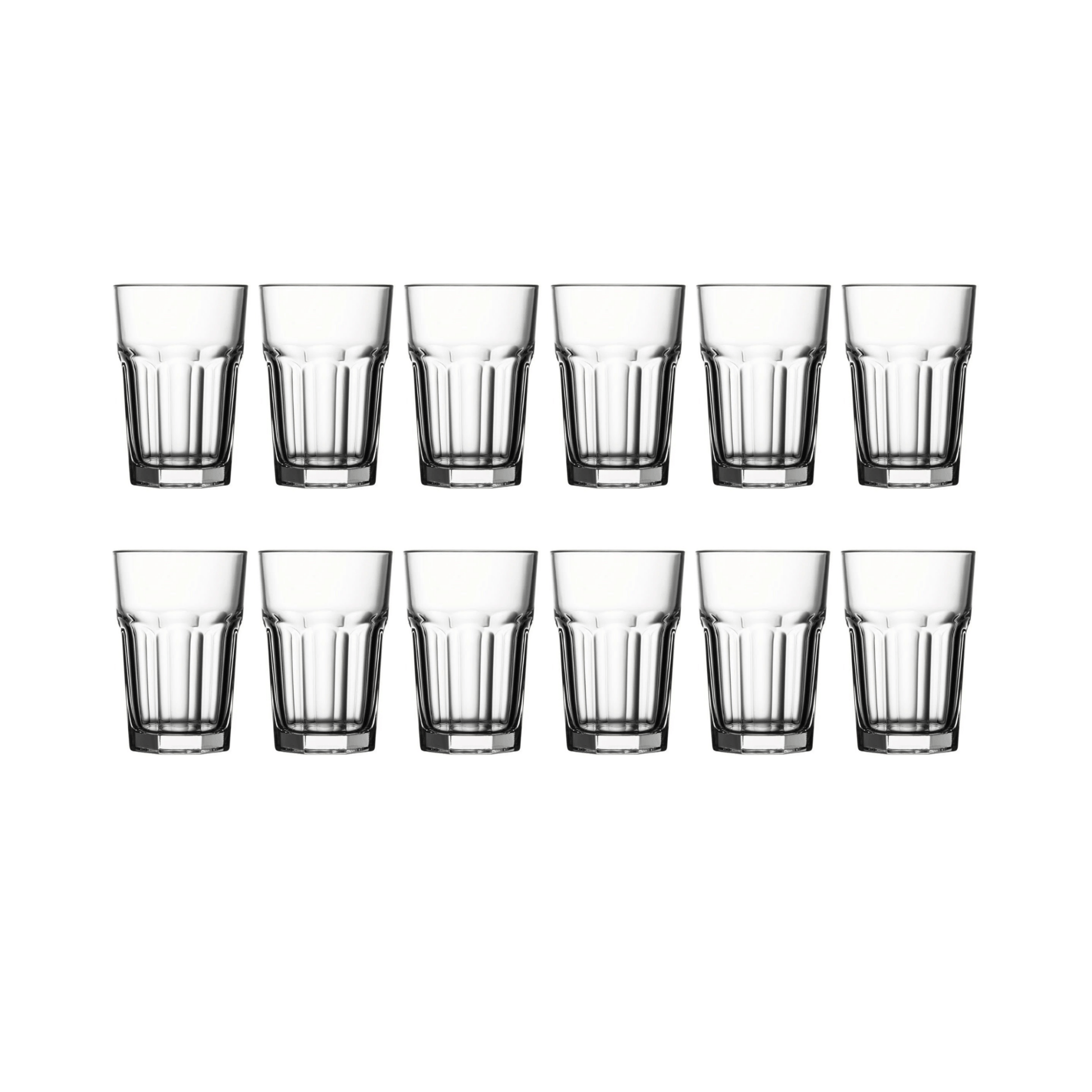 Pasabahce Casablanca Longdrinkglas getemperd 35,5 cl - Doos 12 stuks - 123Glaswerk