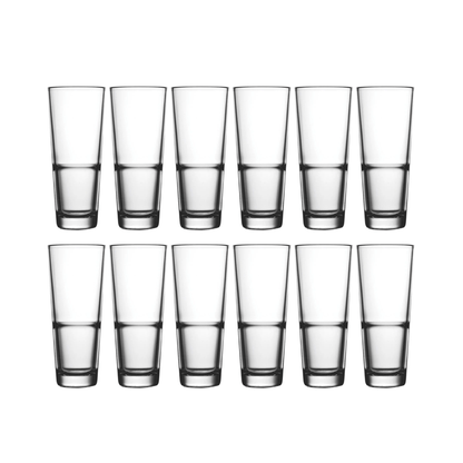 Pasabahce Grande - S Jus - /longdrinkglas getemperd - 30 cl - Stapelbaar - Doos 12 stuks - 123Glaswerk