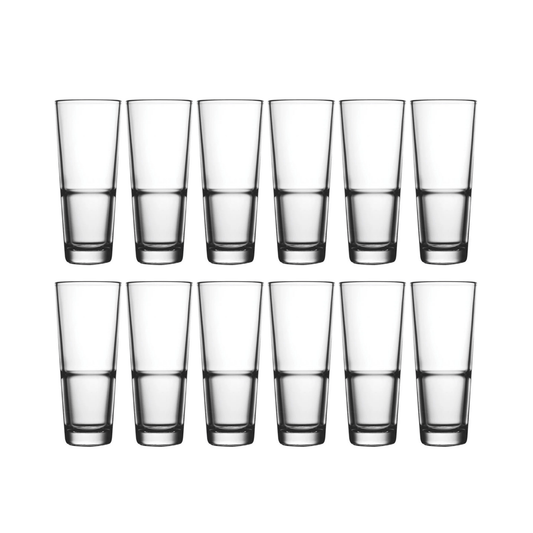 Pasabahce Grande - S Jus - /longdrinkglas getemperd - 30 cl - Stapelbaar - Doos 12 stuks - 123Glaswerk