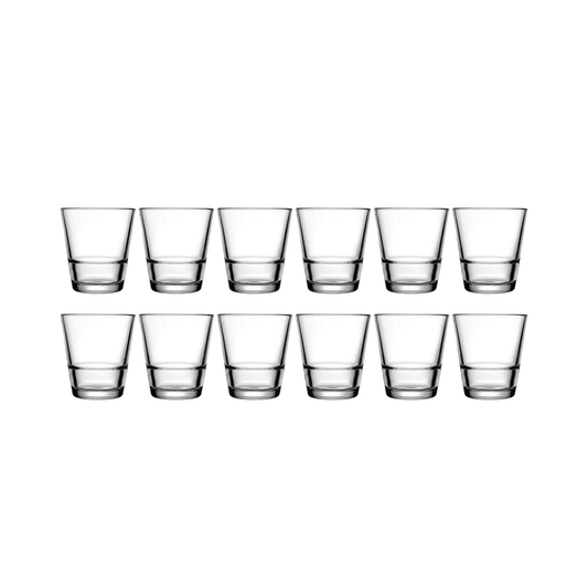 Pasabahce Grande - S Whiskyglas getemperd 29,5 cl - Stapelbaar - Doos 12 stuks - 123Glaswerk